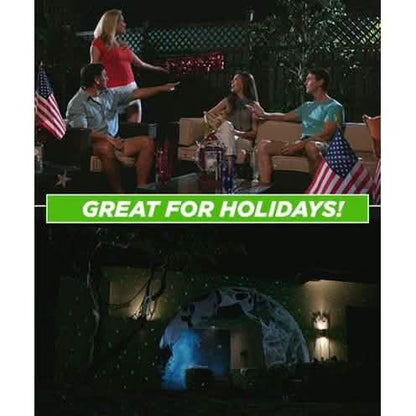Startastic Holiday Laser Light Show, Static and Motion Features