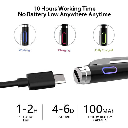 Stylus Pen for Touch Screens, Digital Pencil Active Pens Fine Point Stylist
