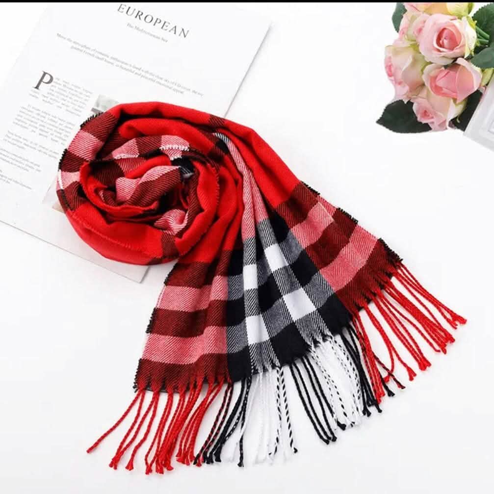 Super Soft Long Cashmere Wool Scarfs - Assorted Styles