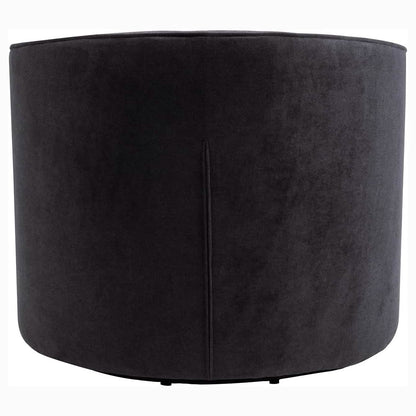 Swivel Accent Linen Fabric Bucket Reading Chair