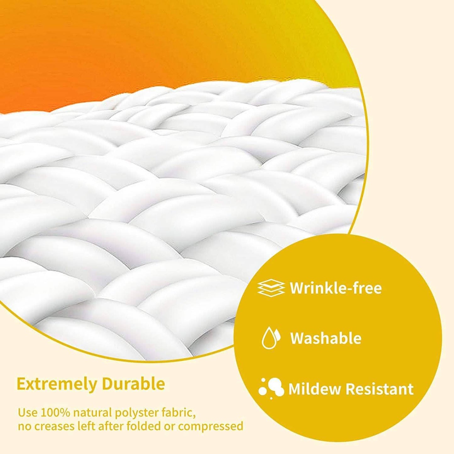 Taotique 4K Movie Projector Screen 16:9 HD Foldable and Portable