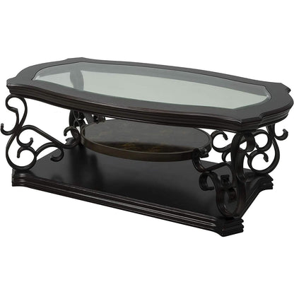 Traditional Coffee Table Accent Cocktail Table