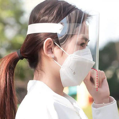 Transparent Protective Full Mask Face Shield