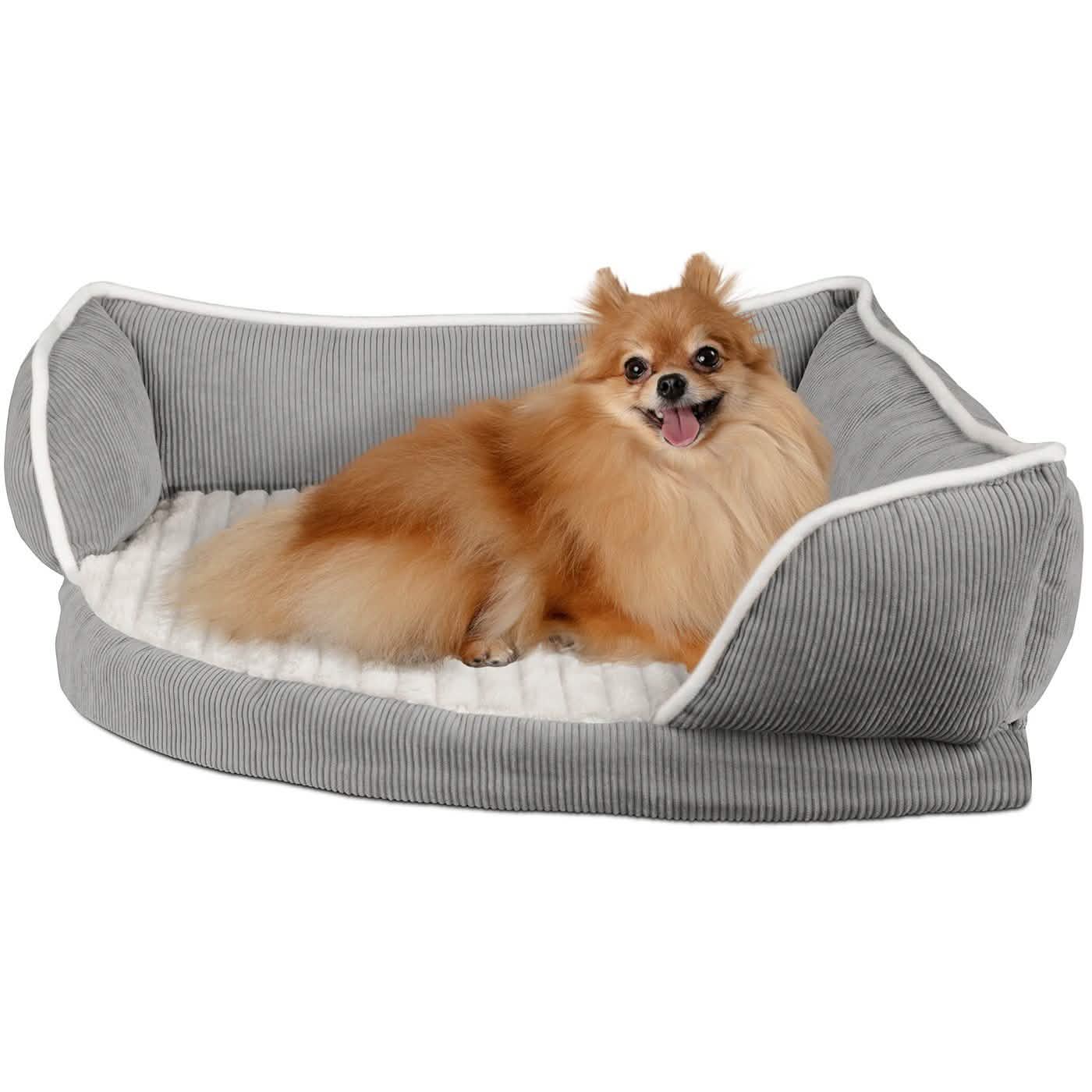 Triangle Corner Pet Bed - Corduroy