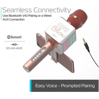 Tzumi Pop Solo Wireless Bluetooth Karaoke Microphone And Speaker