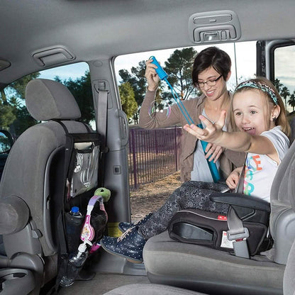 Ultimate Car Backseat Organizer with Tablet Pocket and Cup Holder