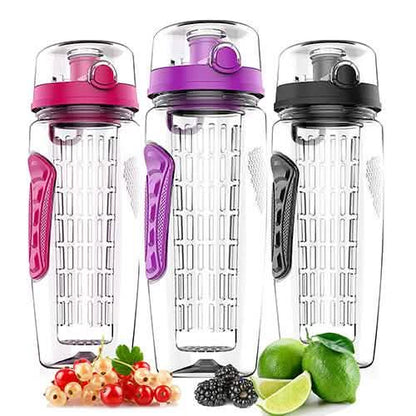Ultra Portable Fruit Infusing Water Bottle 32oz
