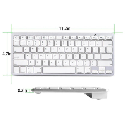 Ultra-Slim Bluetooth Keyboard - Assorted Colors