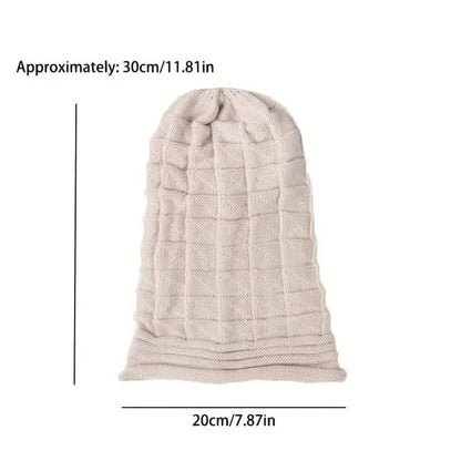 Unisex Oversized Knitted Baggy Beanie