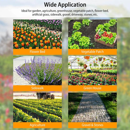 Weed Barrier Landscape Gardening Mat Fabric Woven