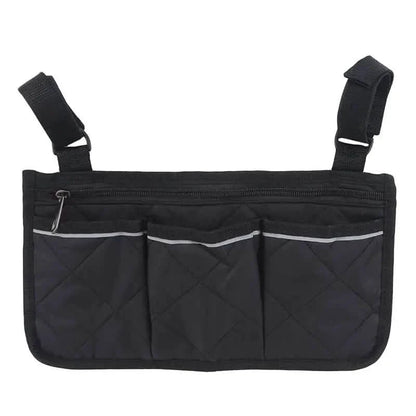Wheelchair Armrest Organizer Bag