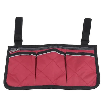 Wheelchair Armrest Organizer Bag