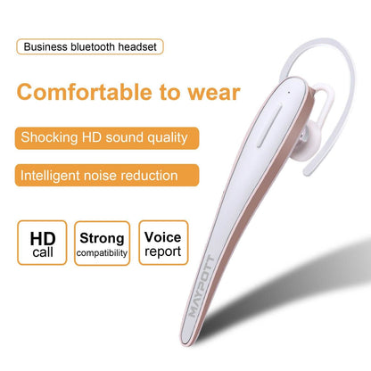 White Wireless Bluetooth 4.1 Earphone Sports Stereo