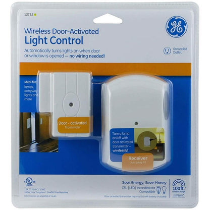 Wireless Door-Activated Light Control Sensor