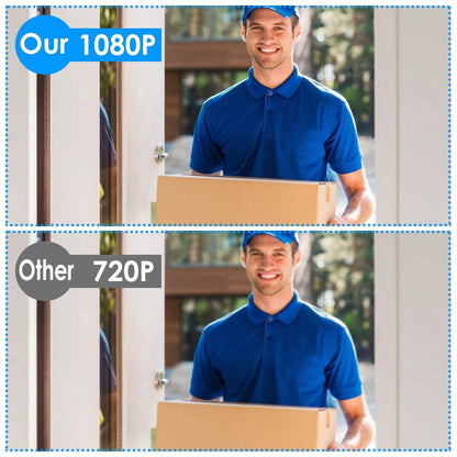 Wireless Smart WIFI Video Doorbell Two Way Audio