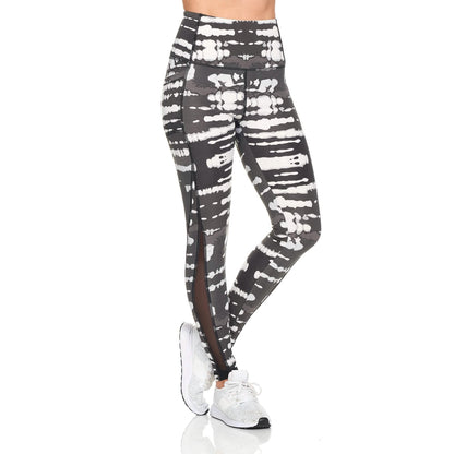 Women's Active High Rise Printed Leggings With Pockets