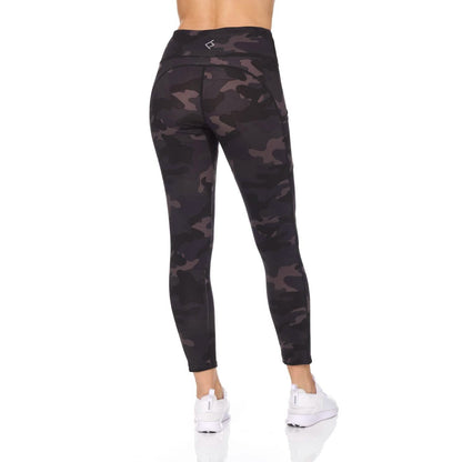 Women's Camo 7/8 High Waist Legging With Pockets