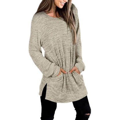 Women's Casual Sweatshirts Long Sleeve Oversized Shirt
