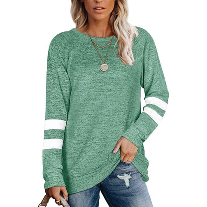 Women's Crewneck Sweatshirts Long Sleeve Sweaters Tunic Tops