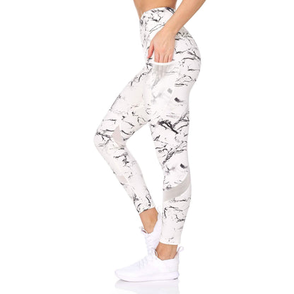 Women's High Waist Full Length Leggings with Pockets