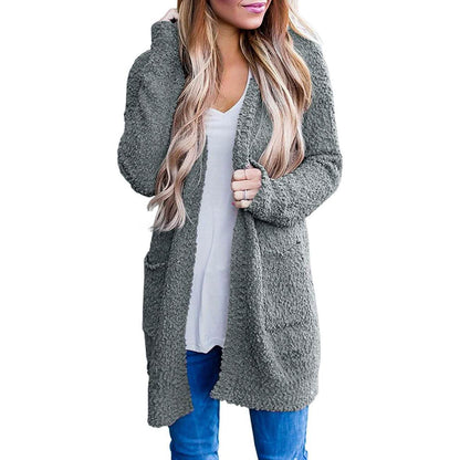 Women's Long-Sleeved Soft Chunky Knitted Sweater