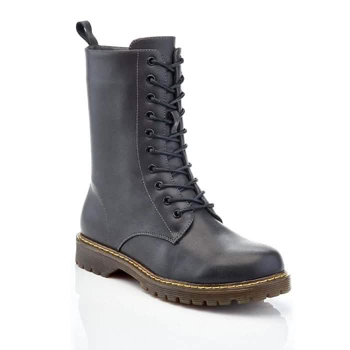 Women's Mid-Calf Classic Marten-Style Combat Boots - Assorted Styles