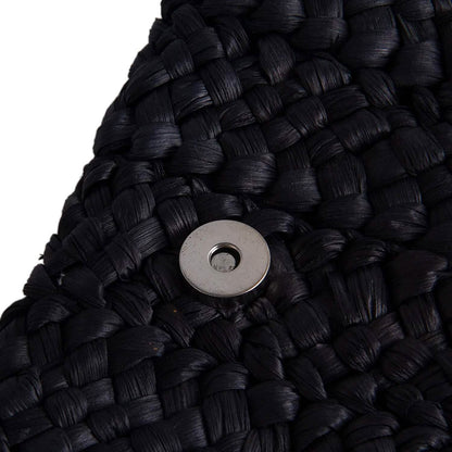 Women's Straw Clutch Purse