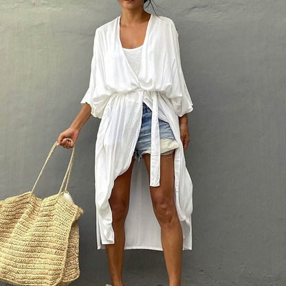 Women's Swimwear Cover Up Beach Top