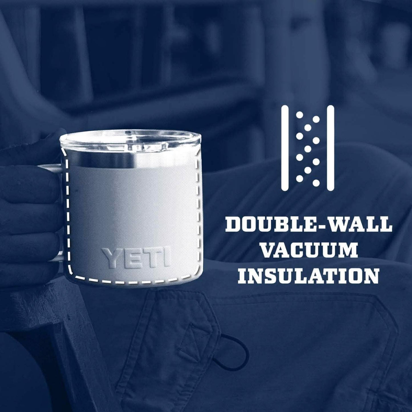 YETI Rambler 14 oz Stainless Steel Mug