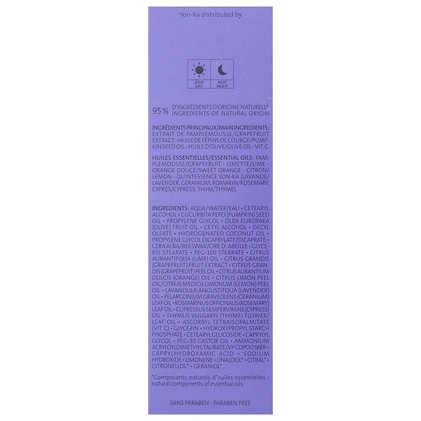 Yon-Ka Paris Pamplemousse Creme PNG for Normal to Oily Skin - 50 ml